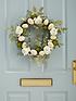  image of very-home-20-inch-rattan-spring-wreath