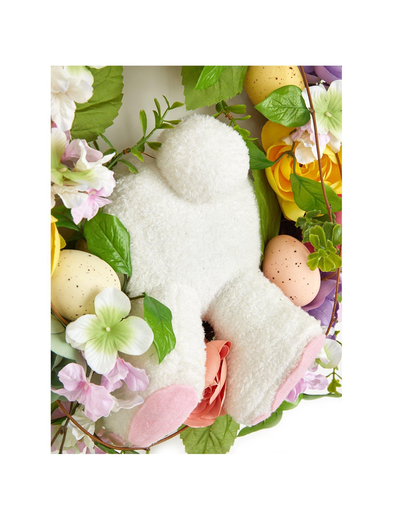  image of the-very-collection-22-easter-wreath-with-rabbit