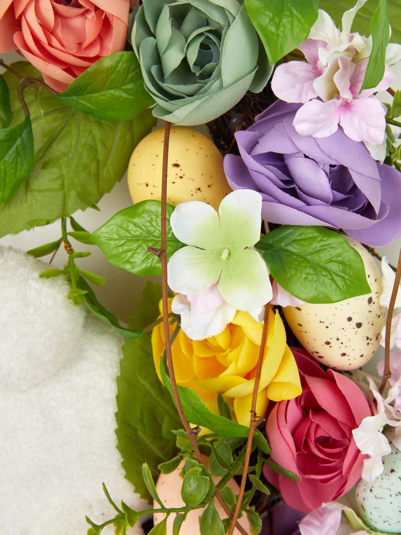  image of the-very-collection-22-easter-wreath-with-rabbit