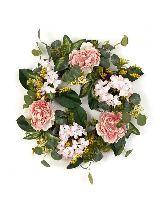 stillFront image of very-home-22-springnbspwreath-with-peonies-and-leaves