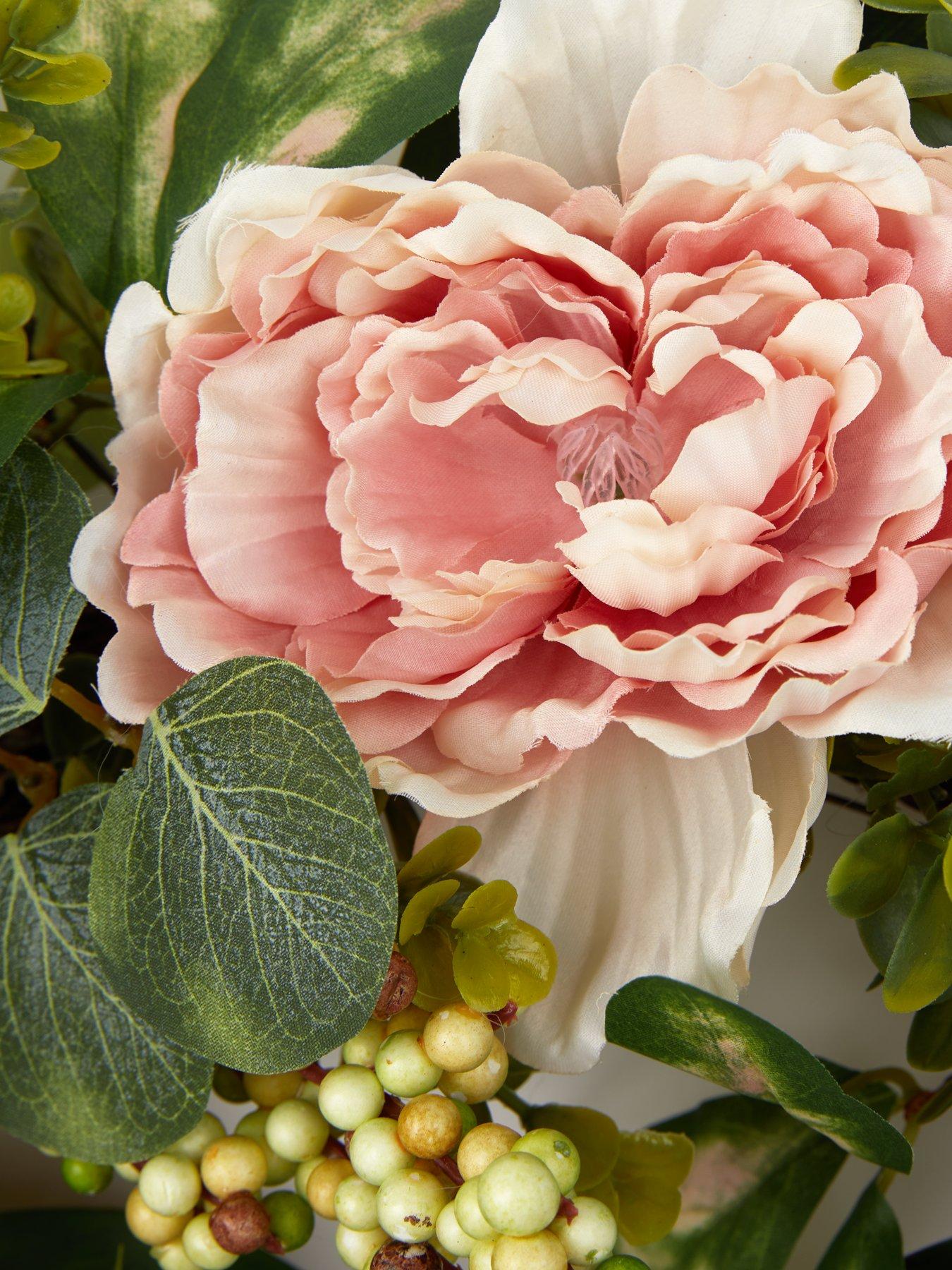  image of very-home-22-springnbspwreath-with-peonies-and-leaves