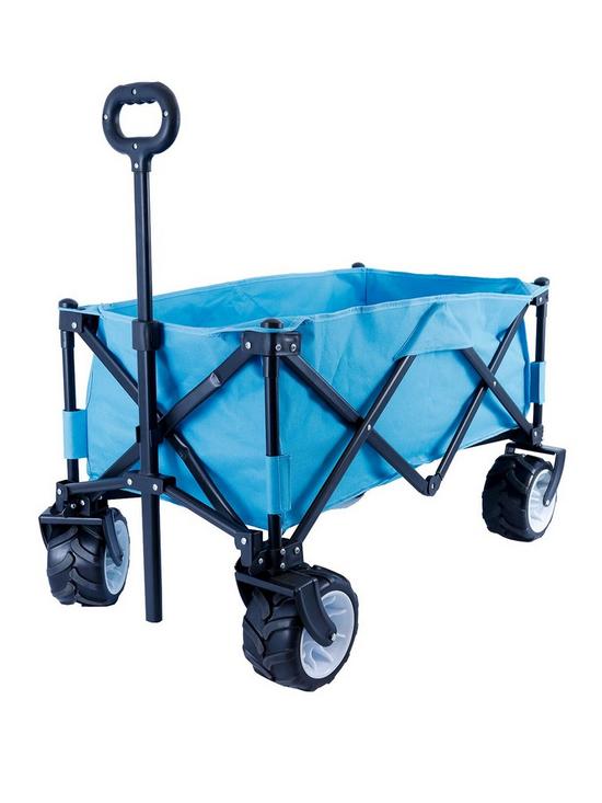 front image of streetwize-accessories-all-terrain-heavy-duty-outdoor-trolley