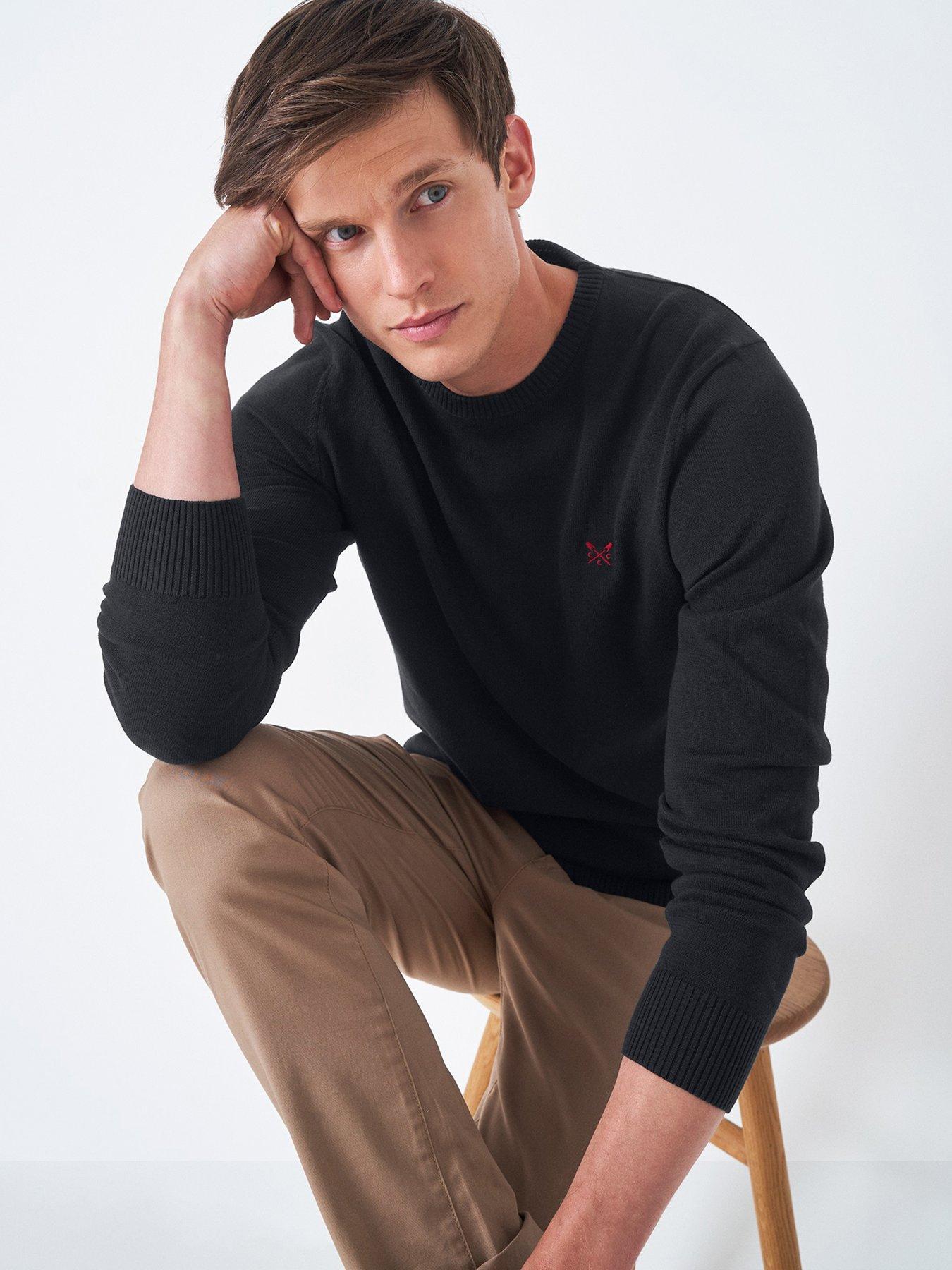 crew-clothing-cotton-crew-knit-jumper-black