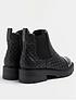  image of river-island-quilted-chelsea-boot-black