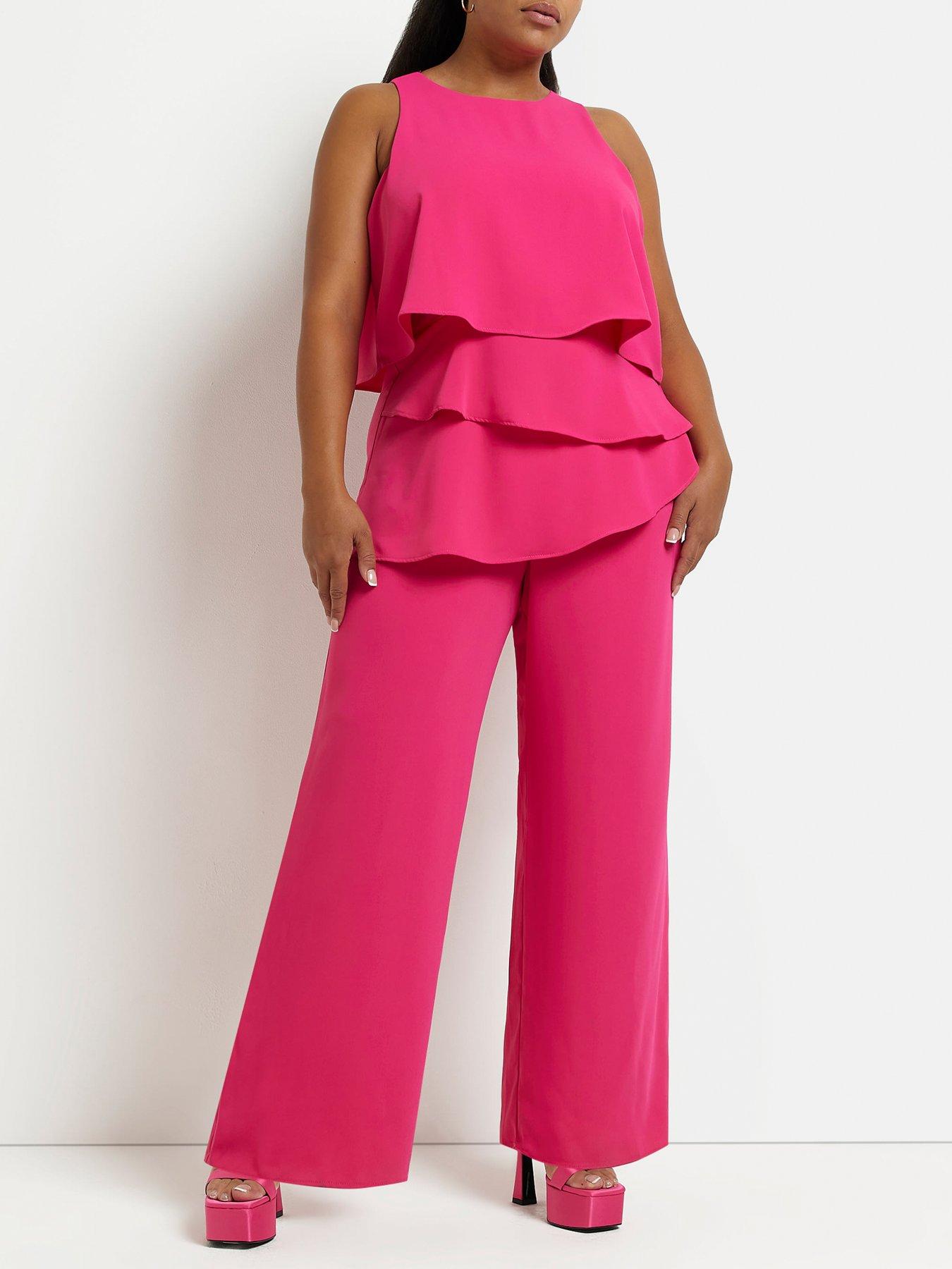 Overlay jumpsuit sale plus size