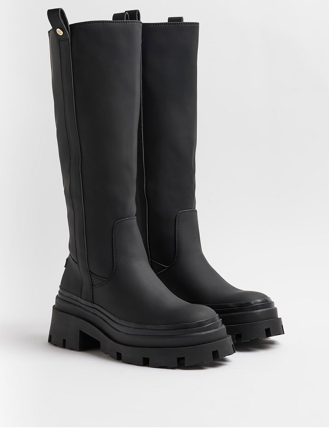 River island clearance knee length boots