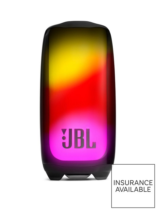 front image of jbl-pulse-5-portable-speaker-with-led-light-show