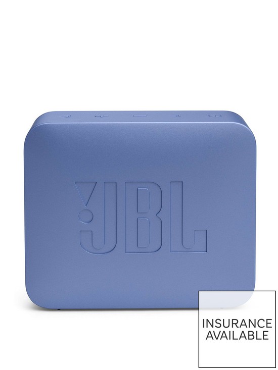 stillFront image of jbl-go-essential-blue-waterproof-portable-speaker