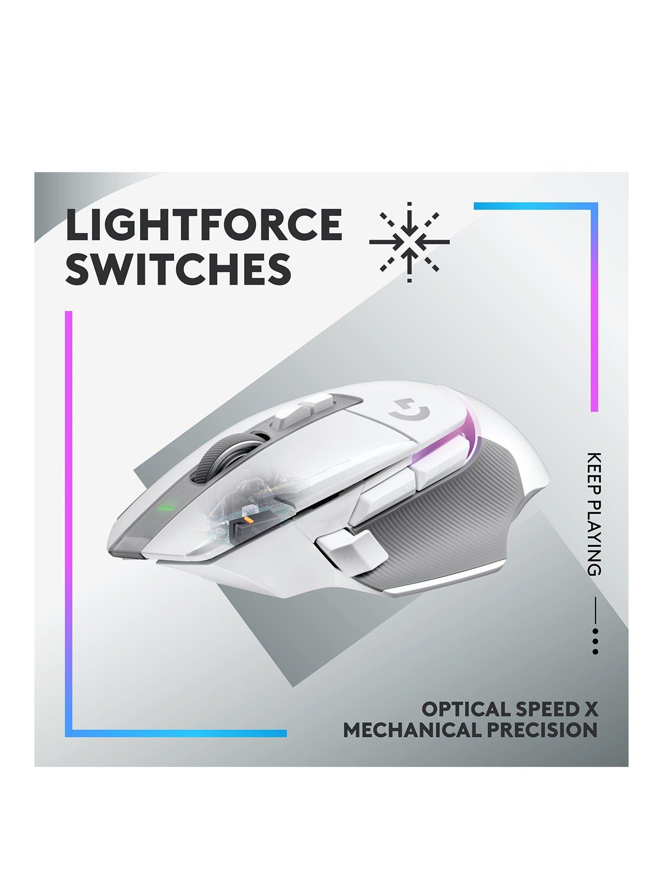  image of logitechg-g502-x-plus-lightspeed-wireless-rgb-gaming-mouse-hero-25k-gaming-sensor-for-pcmac-white
