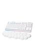  image of logitechg-g715-wireless-mechanical-gaming-keyboard-tactile-switches-gx-brown-and-keyboard-palm-rest-for-pcmac-white