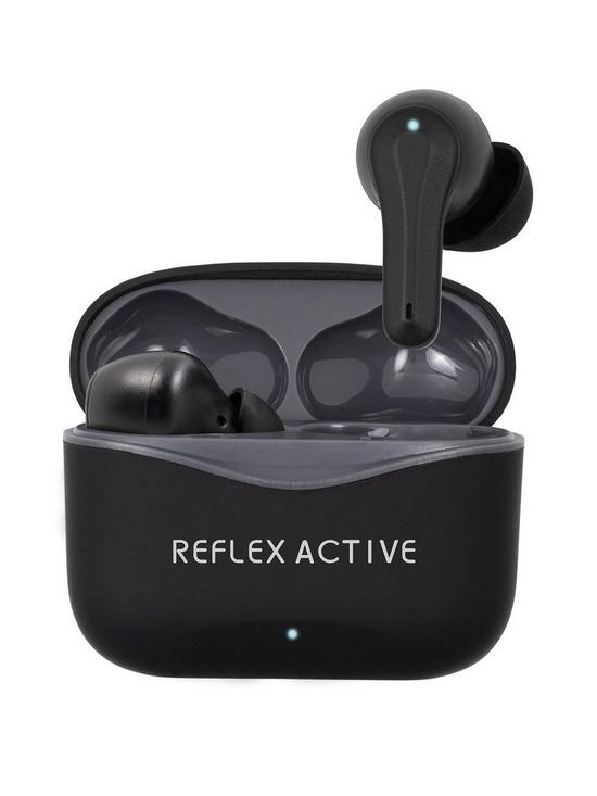 front image of reflex-active-pro-noise-cancelling-true-wireless-earbuds
