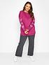  image of yours-butterfly-sleeve-soft-touch-sweatshirt--nbspfuchsia