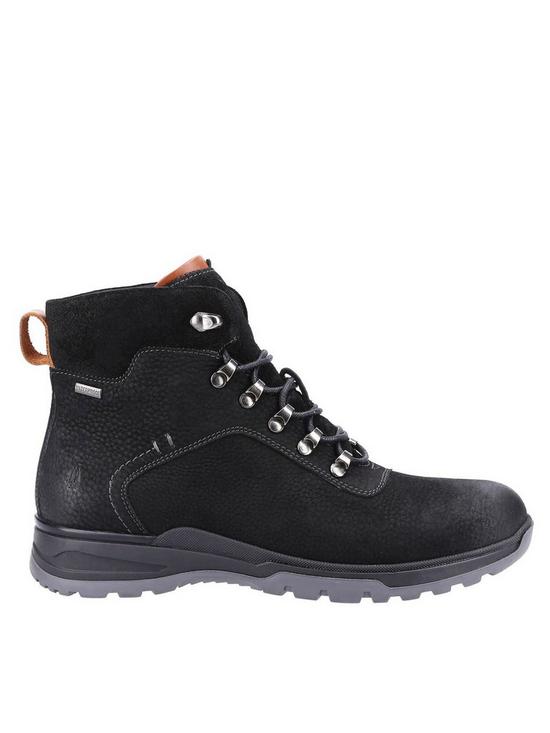 front image of hush-puppies-paul-boot-black