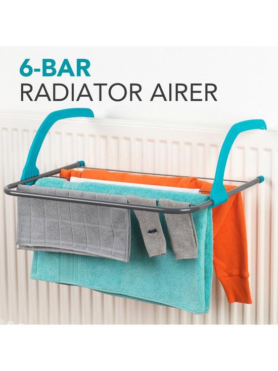 stillFront image of beldray-6-bar-radiator-airer