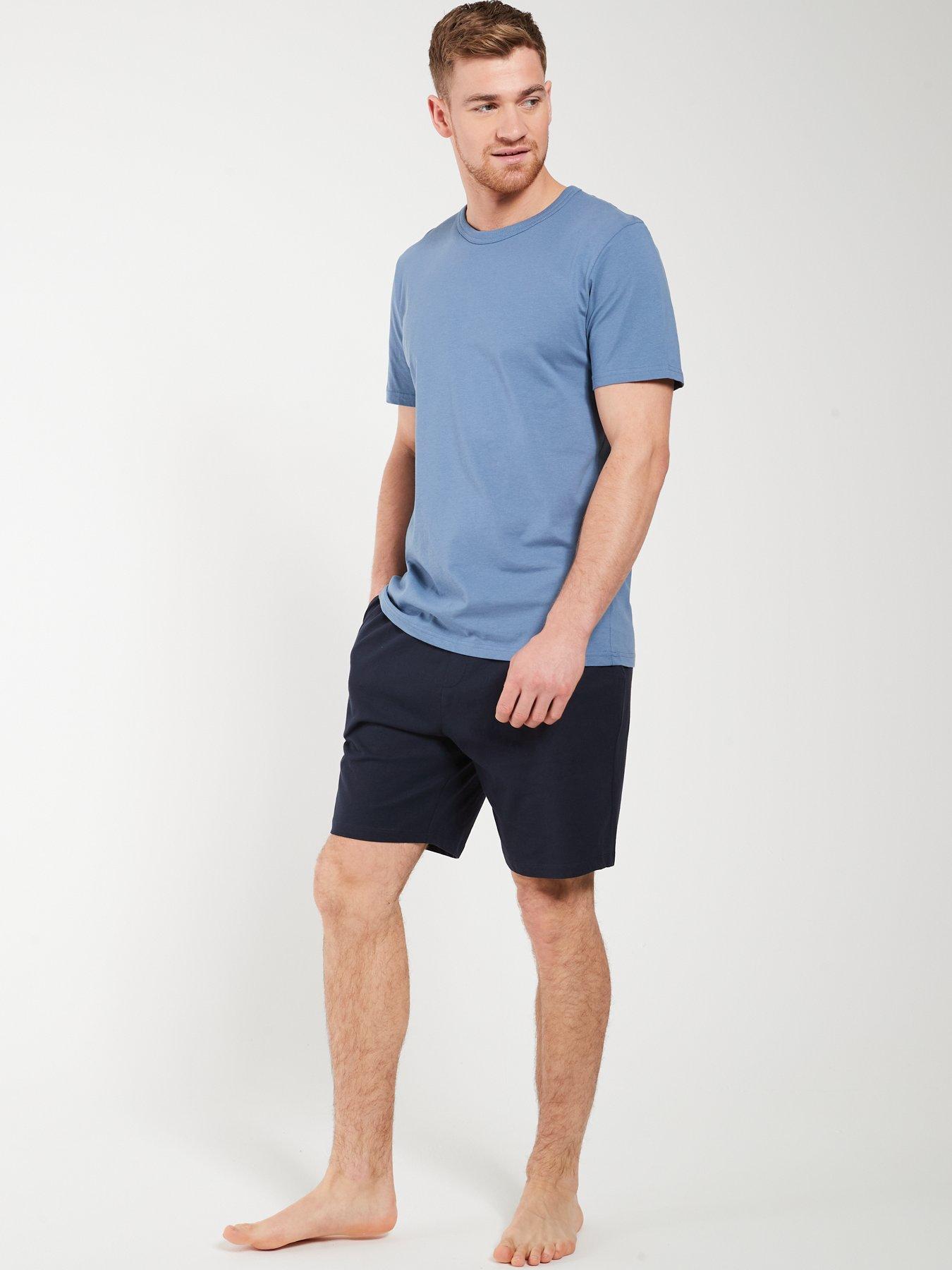  image of everyday-t-shirt-short-set--blue