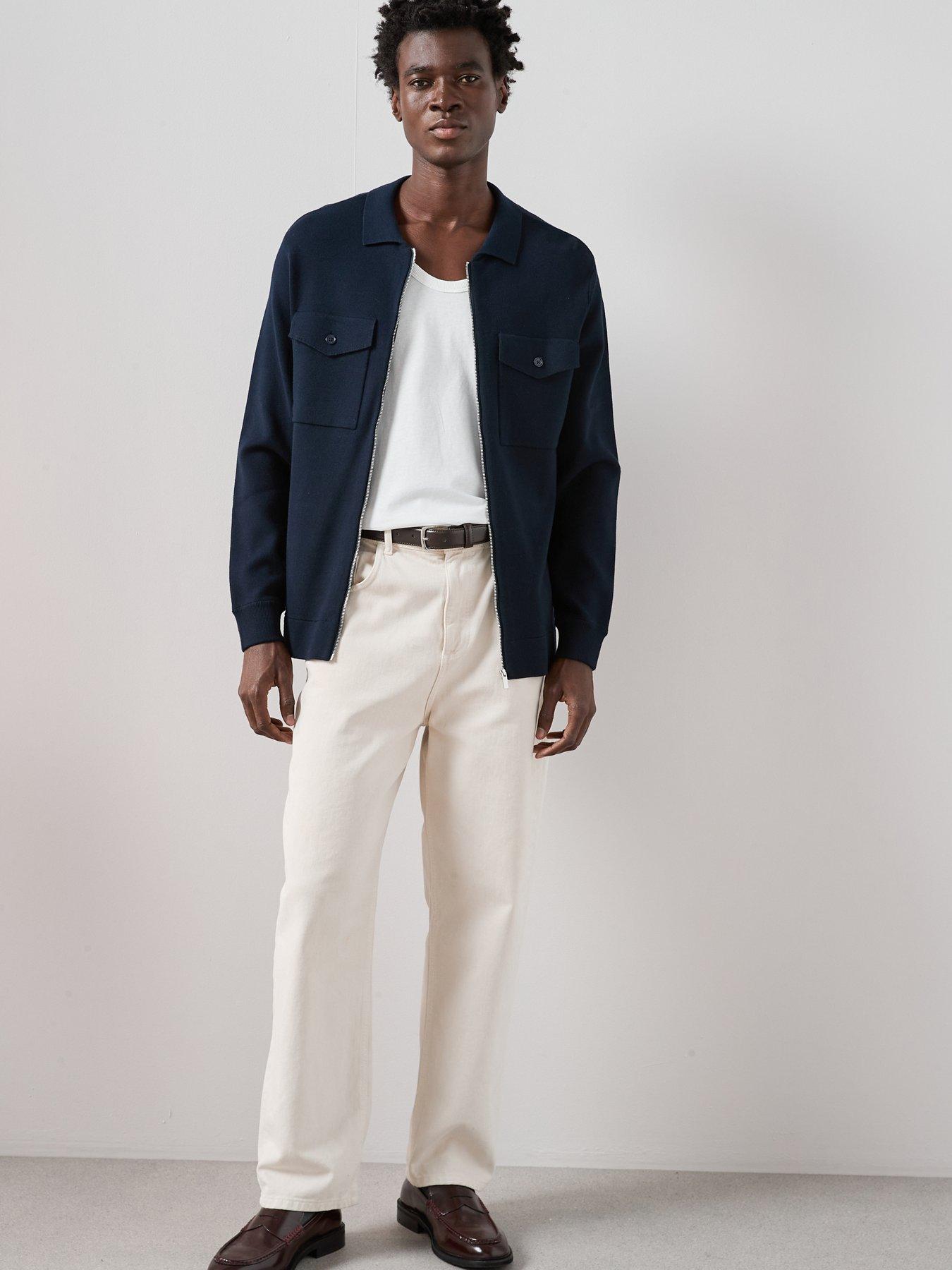  image of the-very-collection-jersey-vestnbsp--white