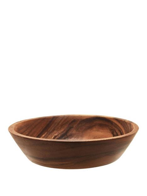 premier-housewares-kora-acacia-wood-tapered-bowl