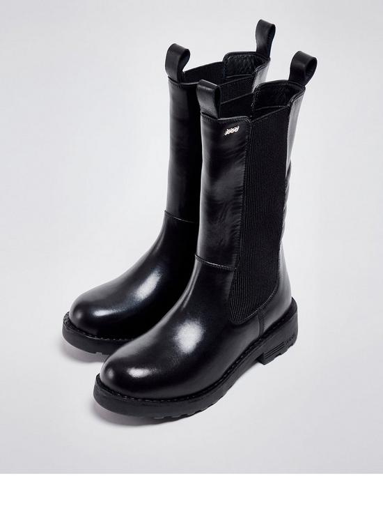 stillFront image of pod-indra-calf-boots-black