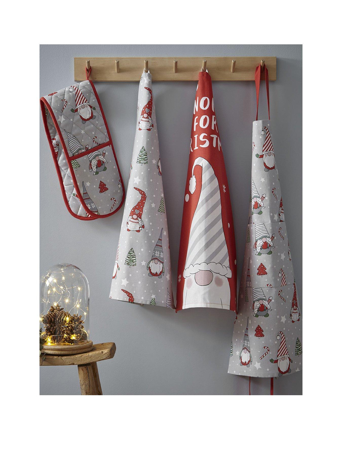 Catherine Lansfield Christmas Gnomes Apron