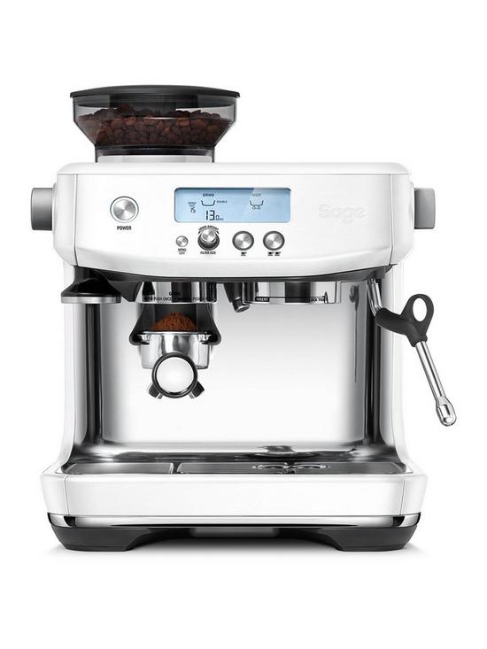front image of sage-the-barista-pro-coffee-machine--nbspsea-salt
