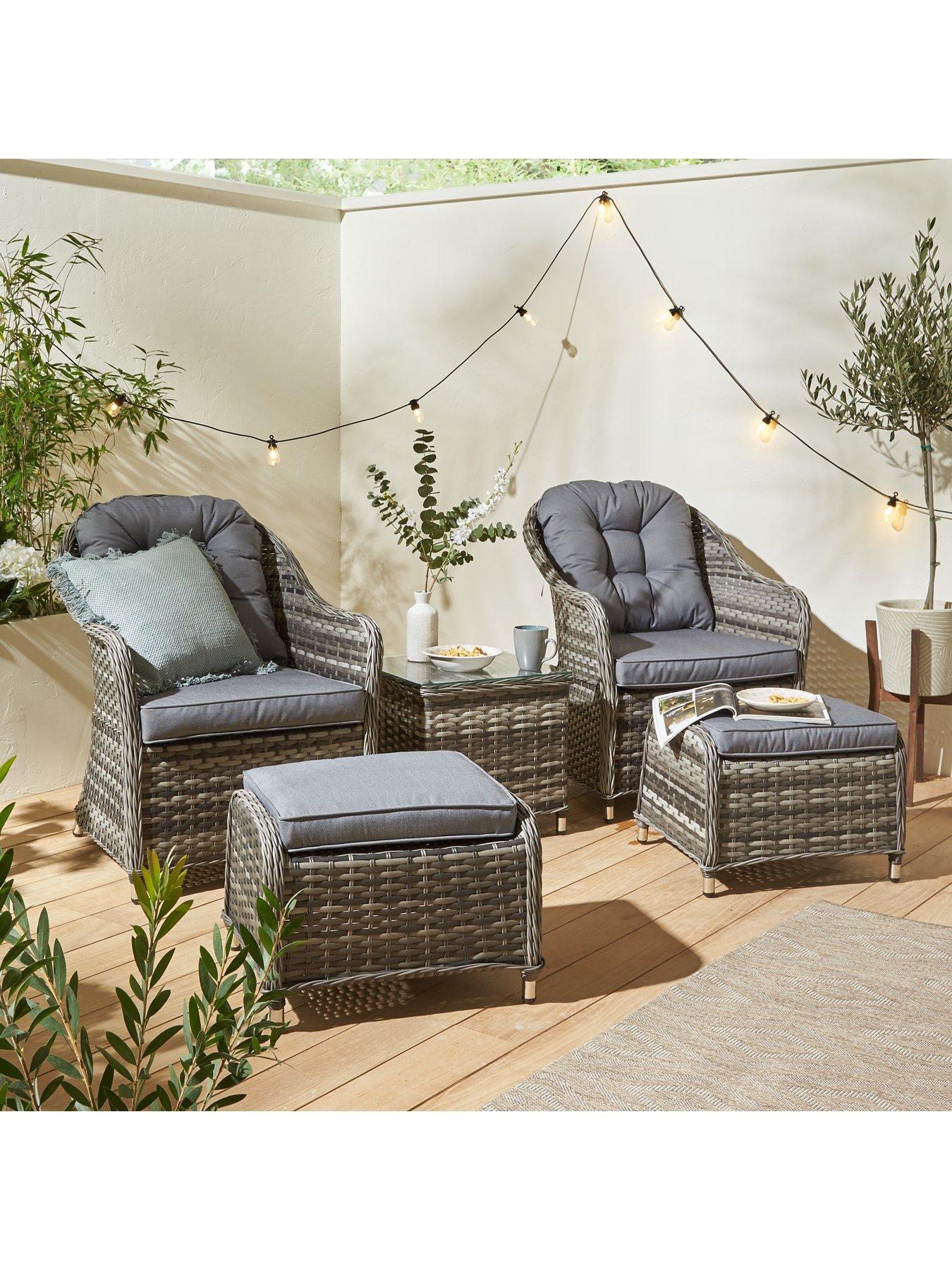 Littlewoods rattan garden discount furniture