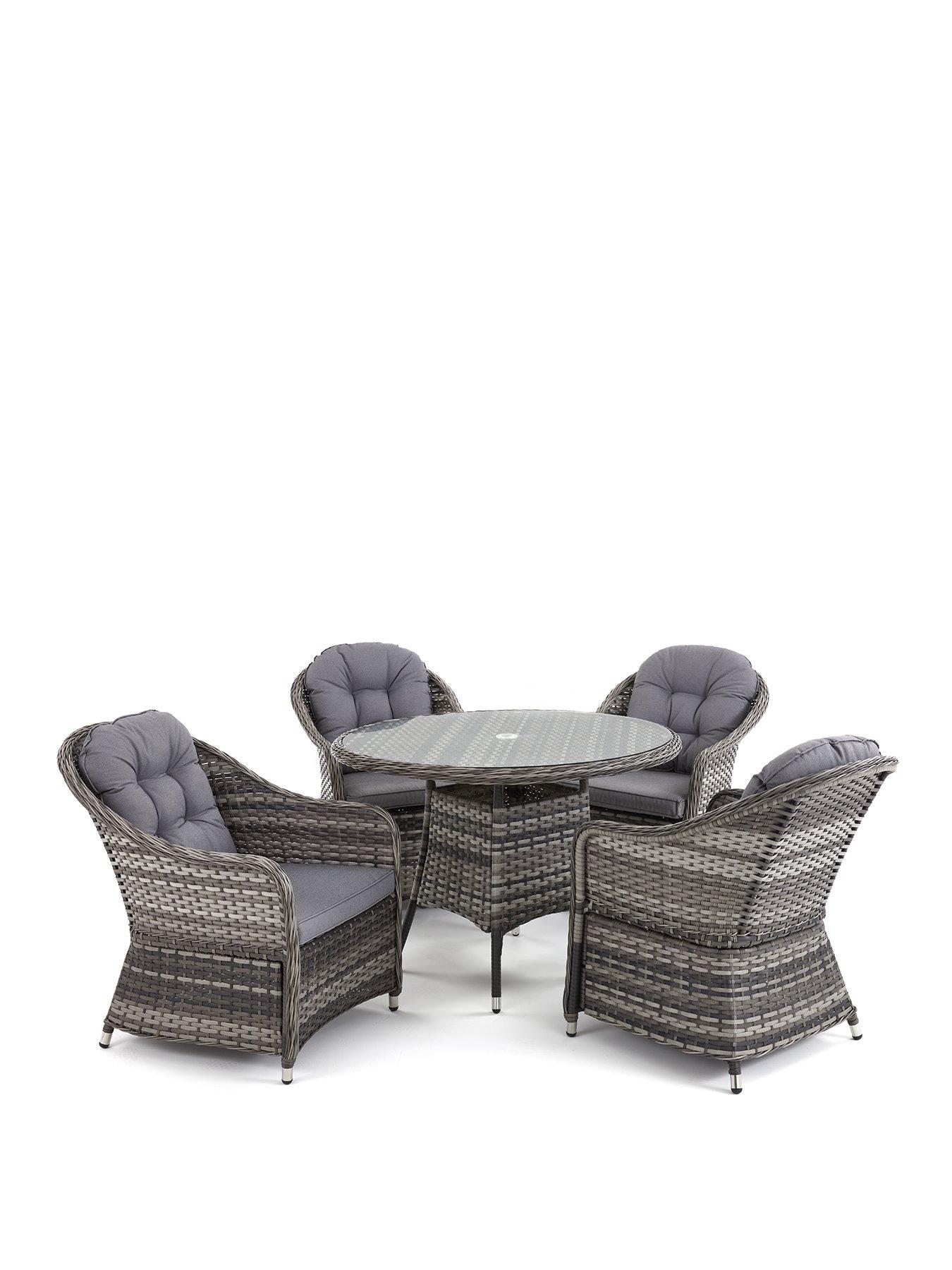 Image 2 of 6 of The Very Collection Florida 4 Seater Dining Set