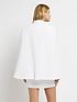  image of river-island-cape-relaxed-blazer-white