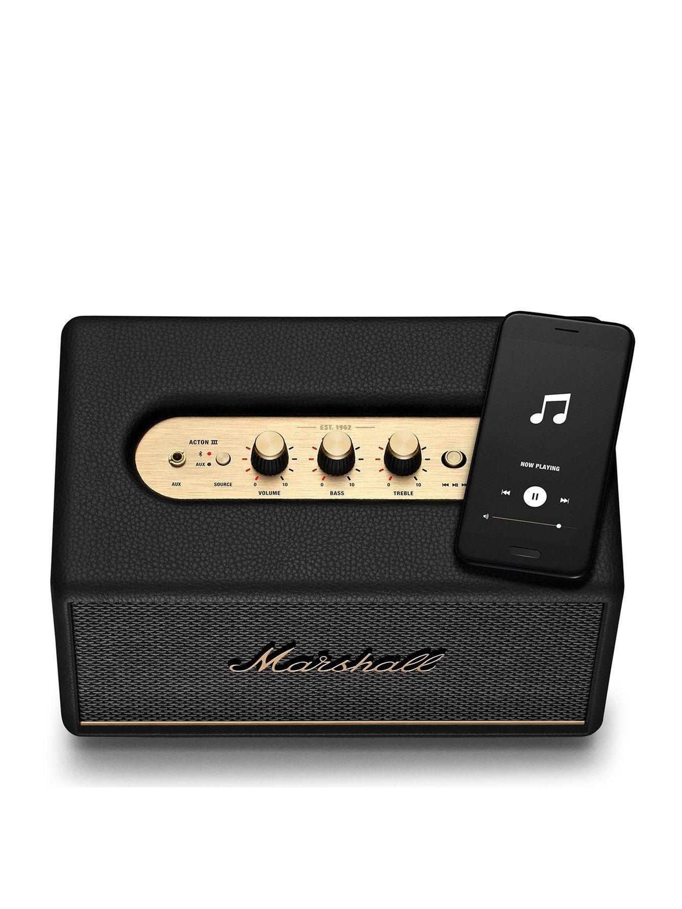 Marshall Acton 2 Bluetooth Speaker in on sale Black!