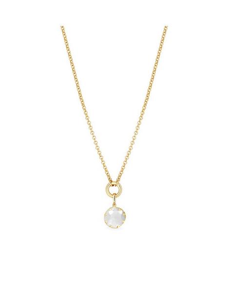 mood-gold-crystal-round-short-pendant-necklace