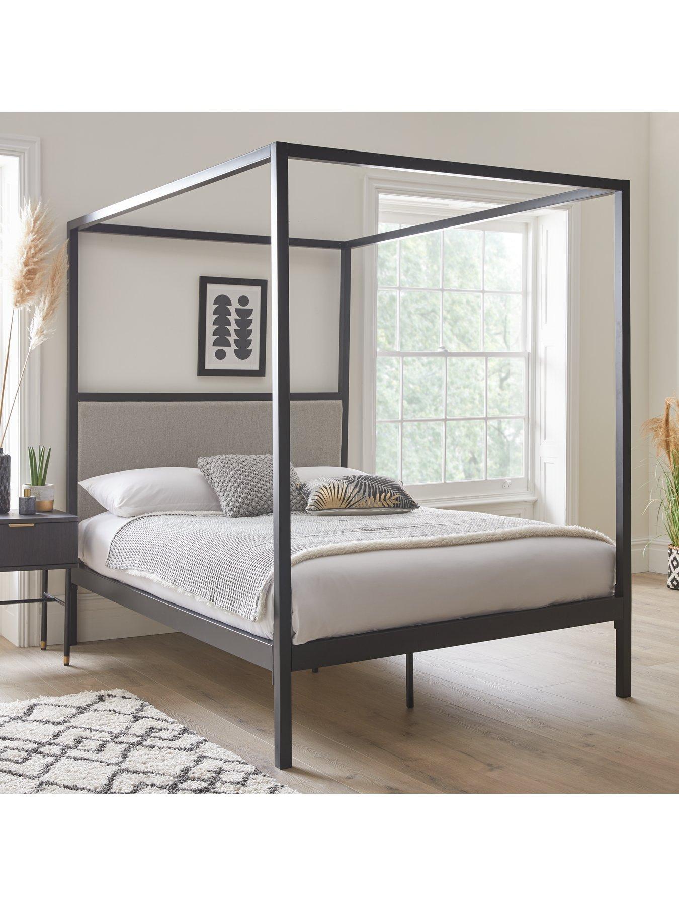 Very Home Hampton 4 Poster Bed Metal Double Bed