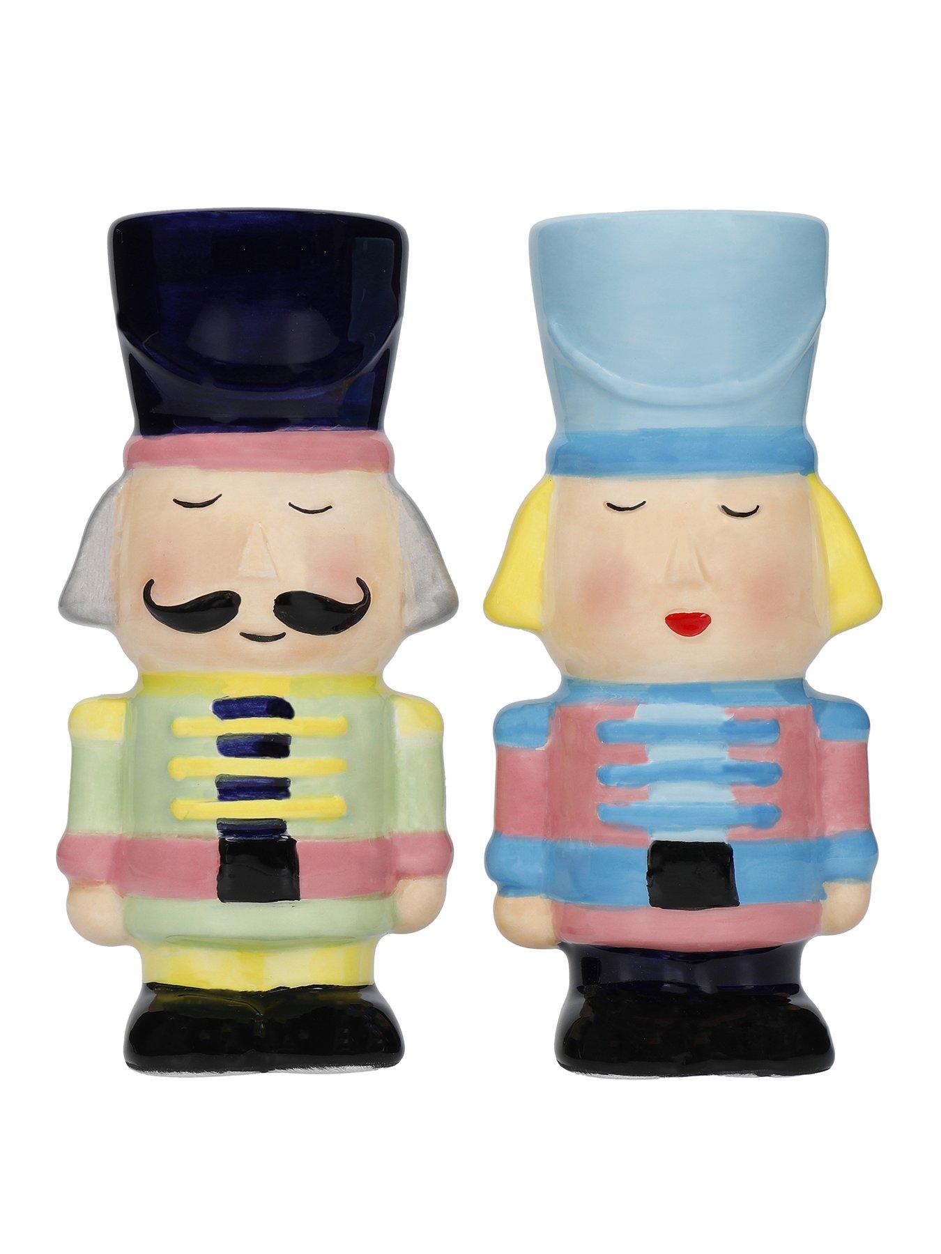 Image 1 of 5 of KitchenCraft The Nutcracker Collection Salt and Pepper Shaker Set