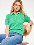  image of everyday-knitted-short-sleeve-collared-jumper