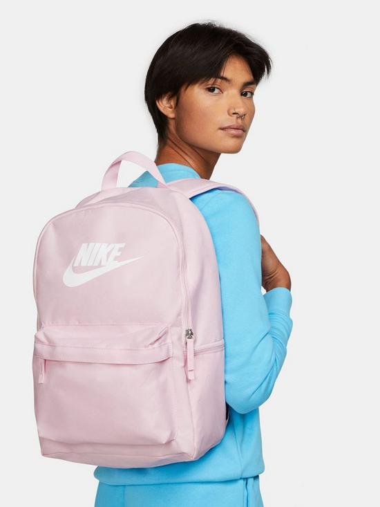 stillFront image of nike-heritage-backpack-pink