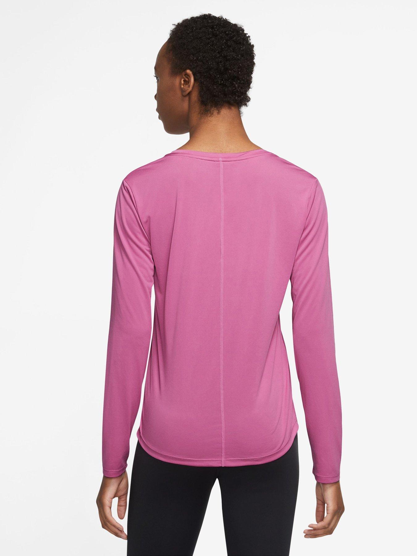 Nike Yoga Dri-FIT Luxe Women's Long-Sleeve Top - Black/Multi