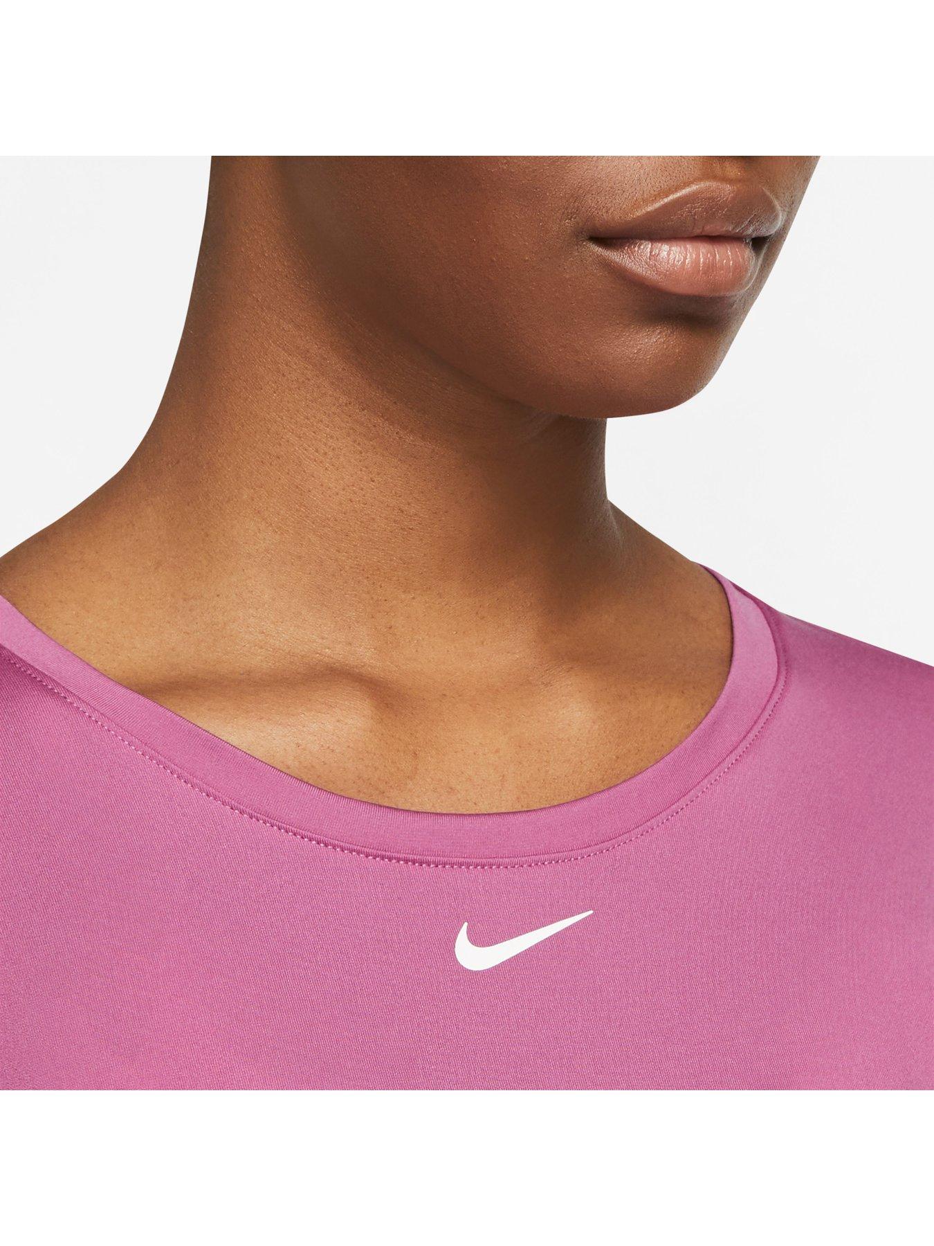 The One Dri-FIT Long Sleeve Top - Pink