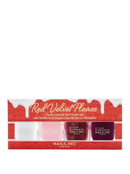 front image of nails-inc-red-velvet-please-nail-polish-set