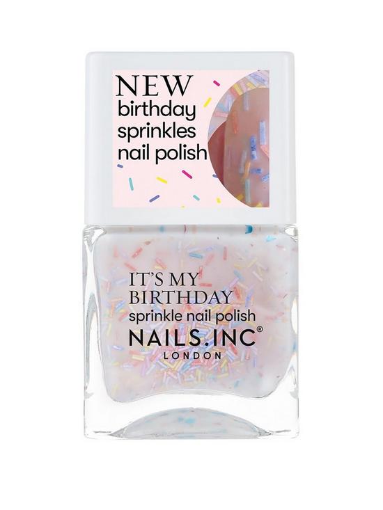 front image of nails-inc-its-my-birthday-chunky-glitter-topper