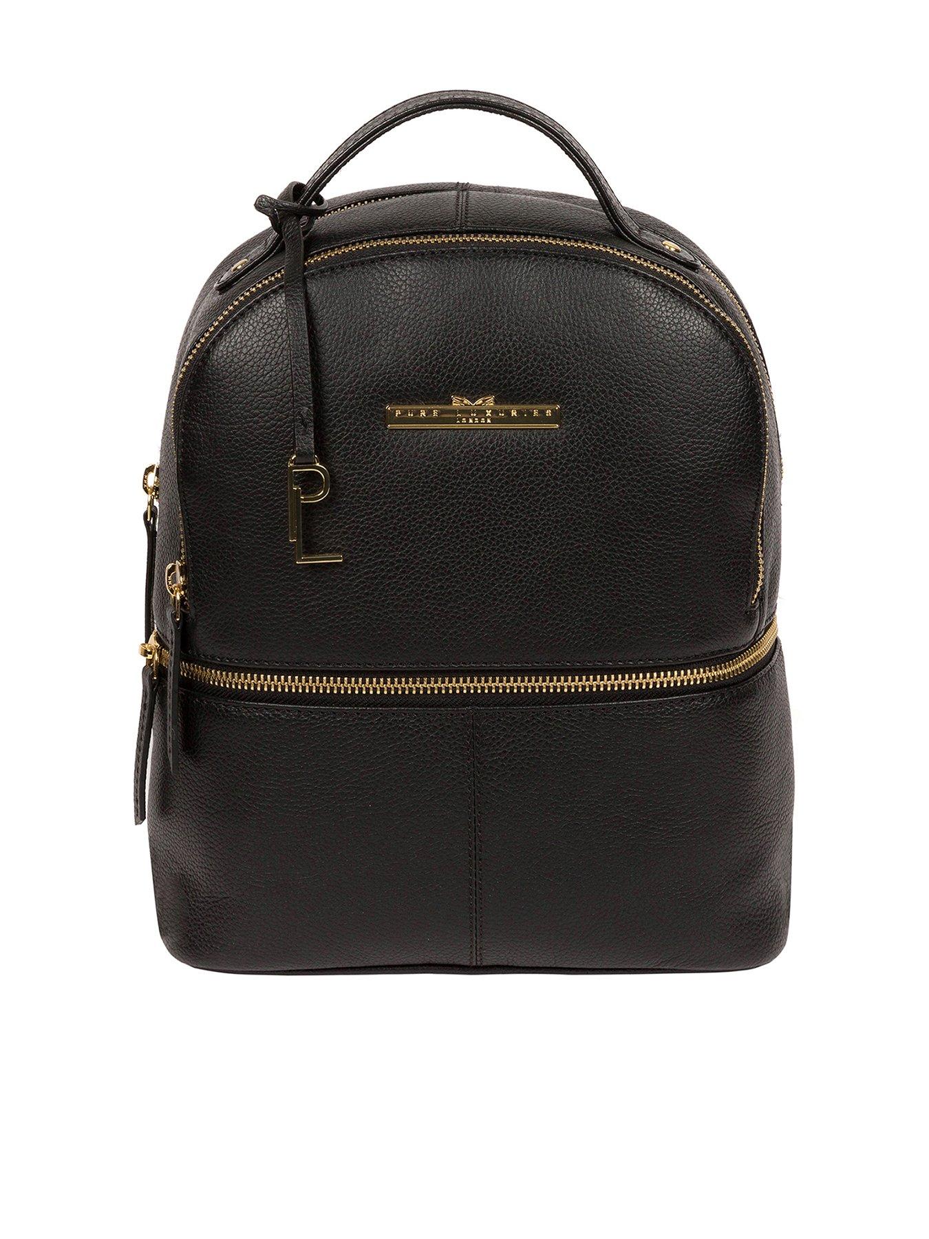 Pure Luxuries London Saddle Tan 'Hatton' Leather Tote Bag - Handbags