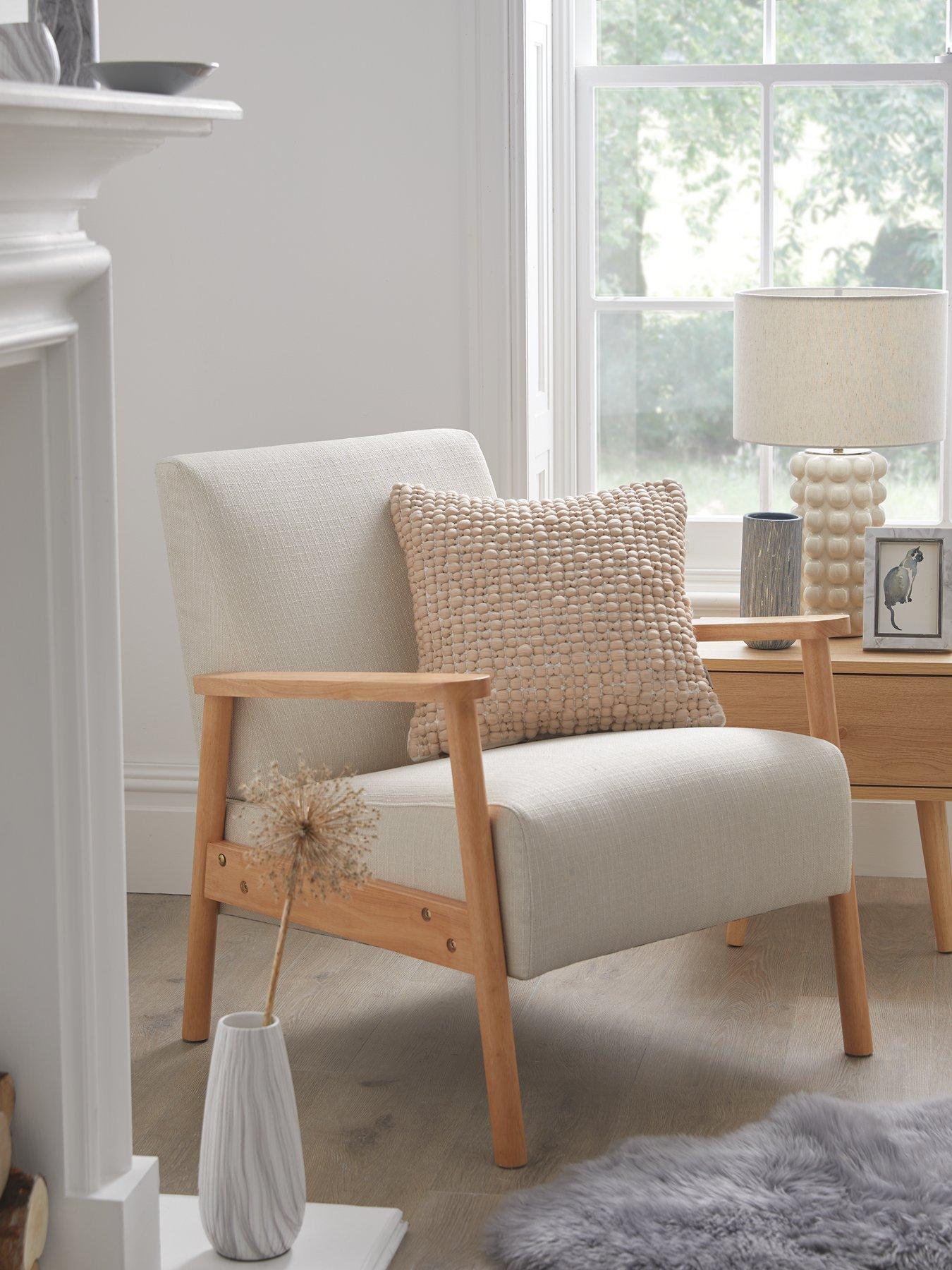 Very Home Ethan Accent Armchair - Natural - FSC® Certified