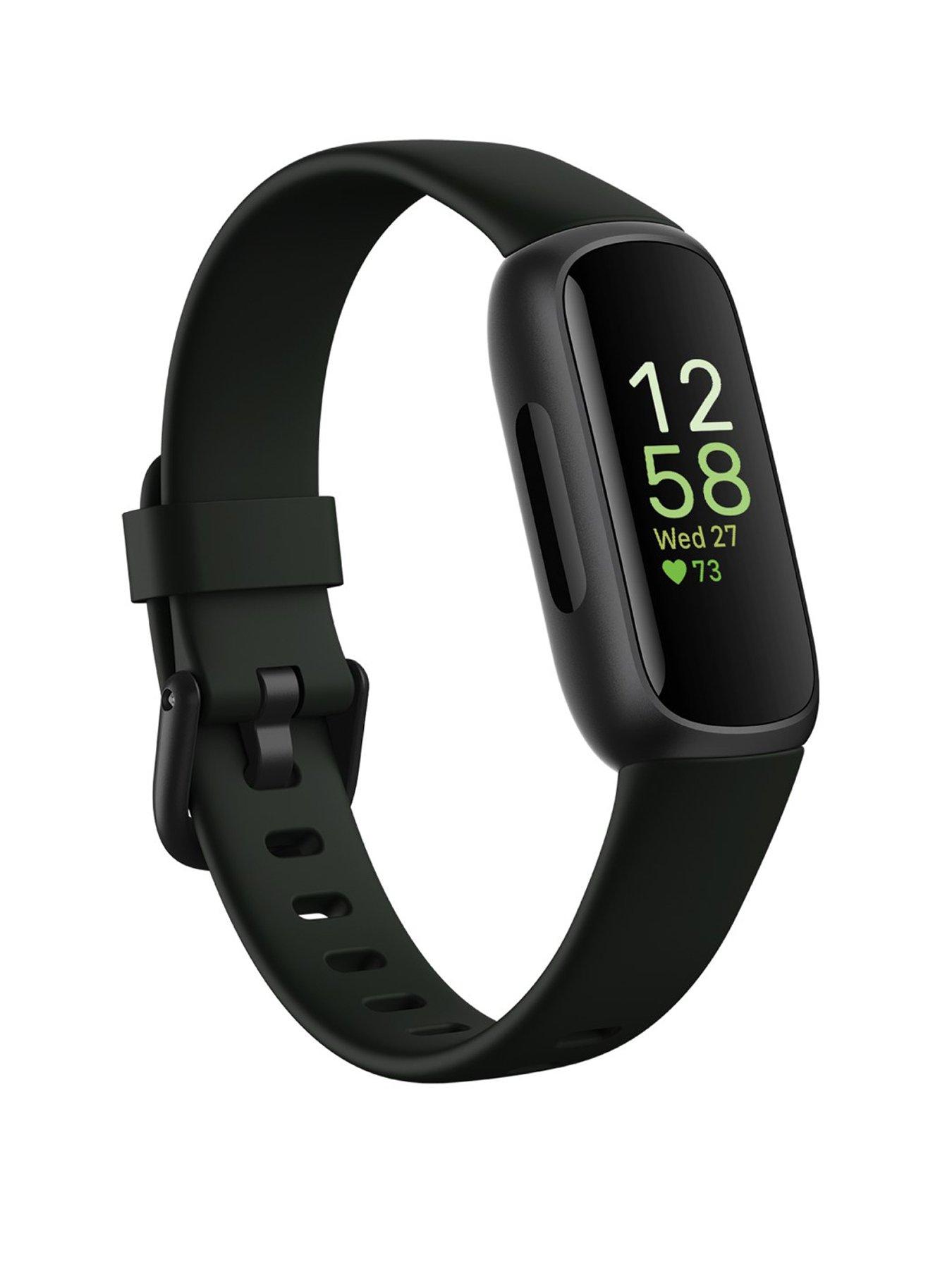 undefined Inspire 3 - Black/Midnight Zen Health and Fitness Tracker with up to 10-days battery life. Android and iOS compatible