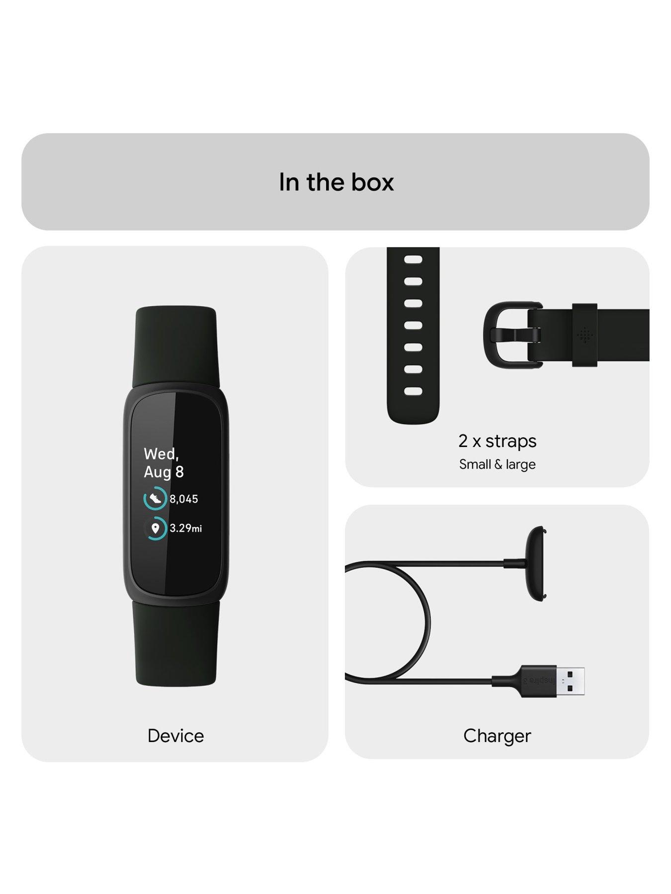 Fitbit Inspire Black/Midnight Zen Health and Fitness Tracker