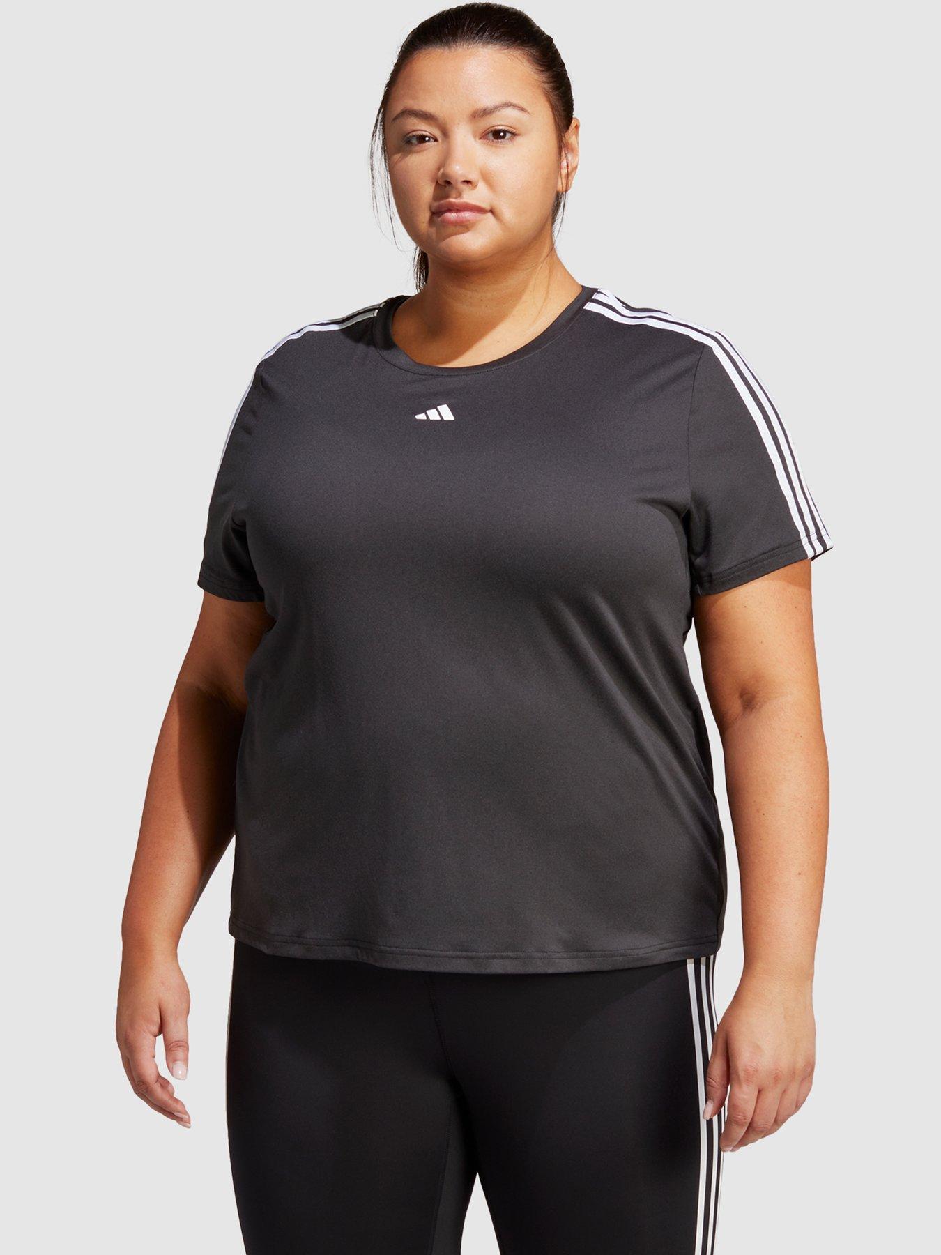 adidas Essentials 3-Stripes Women's Plus Size Leggings - Free Shipping