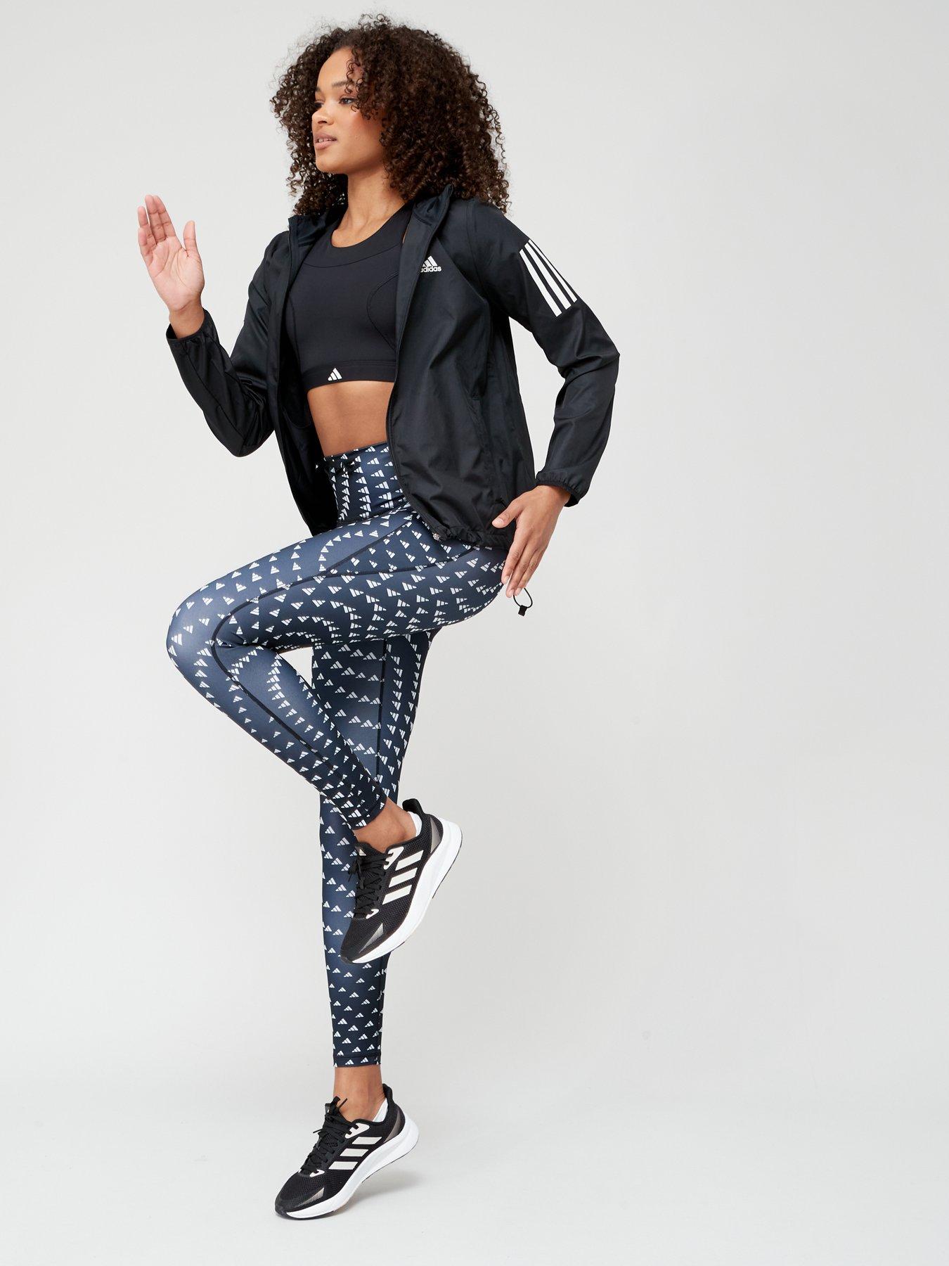 adidas Women's Run Essentials 7/8 Leggings - White/Black