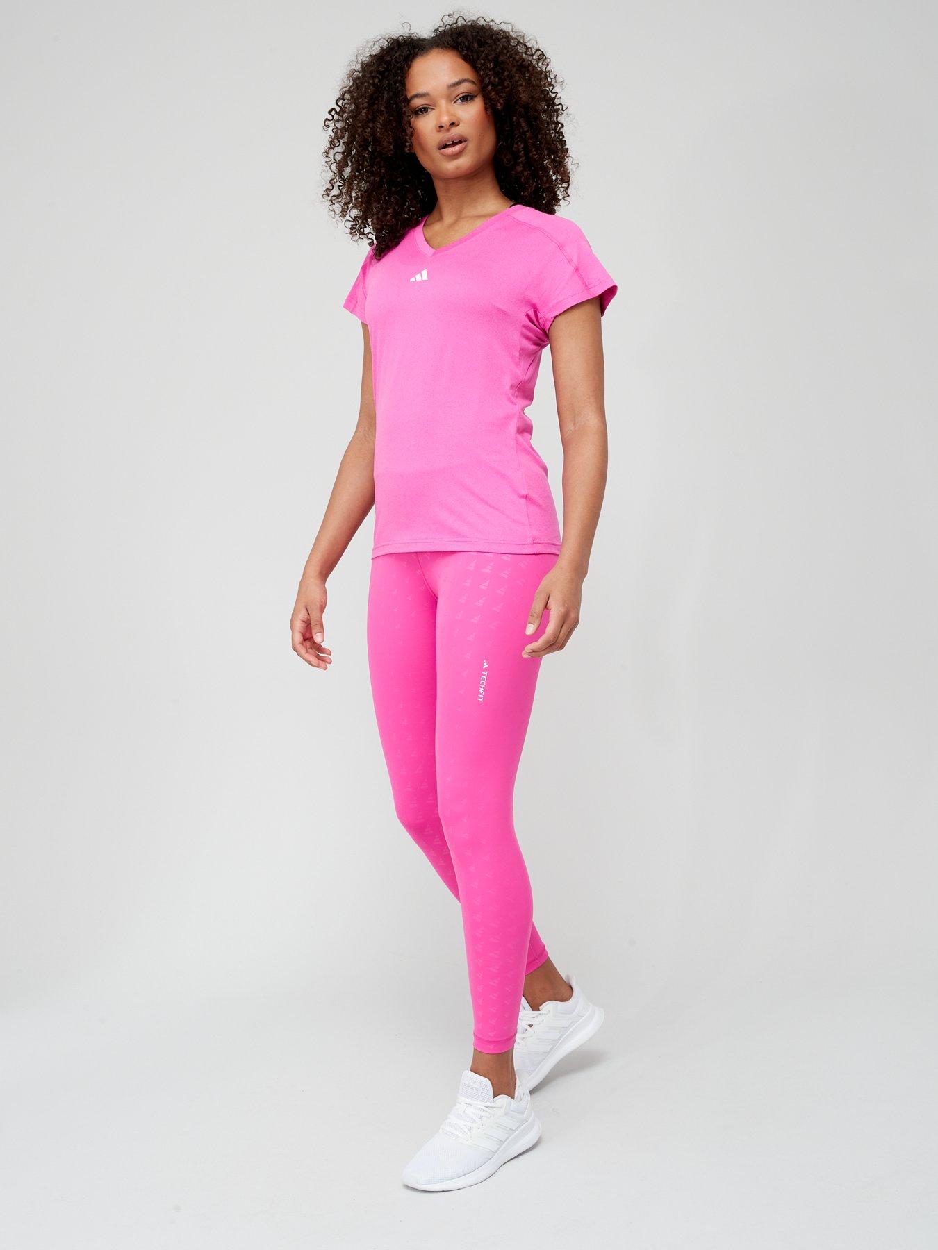 Women's PUMA Favourite Printed High Waist 7/8 Training Leggings Women in Pink  size L, PUMA, Mall Road