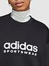  image of adidas-sportswear-sportswear-all-sznnbspgraphic-sweat-black