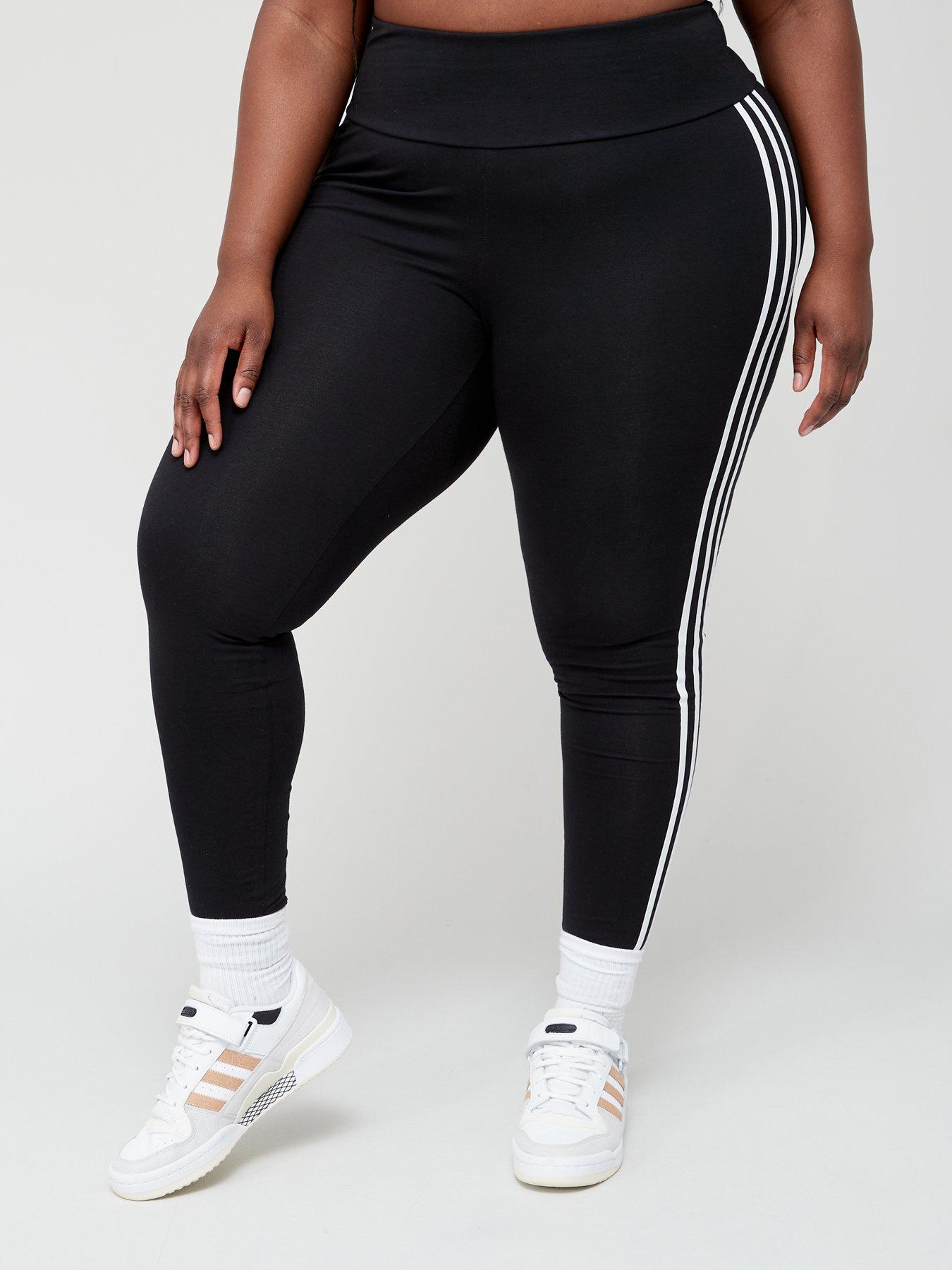Buy Adidas Originals women plus size training leggings black