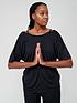  image of adidas-womens-yoga-t-shirt--black