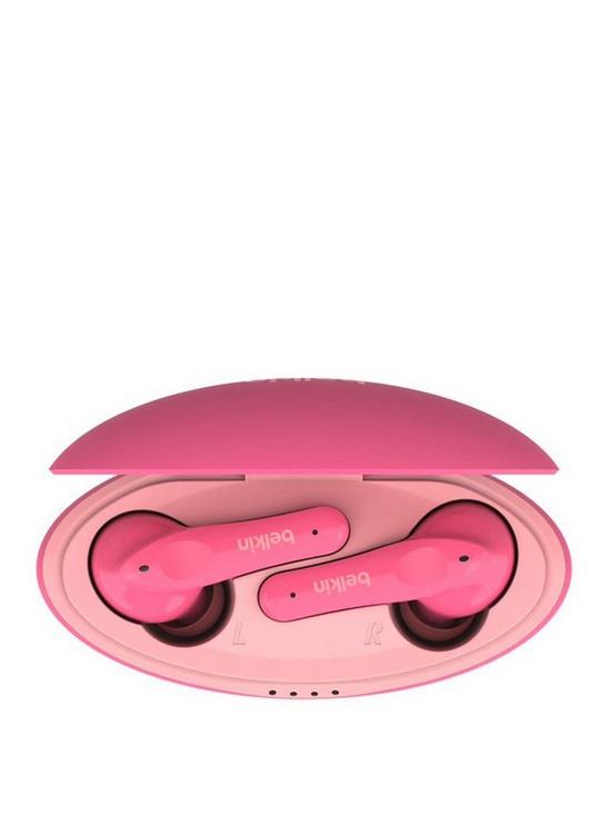 stillFront image of belkin-soundform-nano-true-wireless-earbuds-for-kids-pink