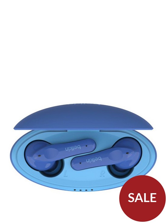 stillFront image of belkin-soundform-nano-true-wireless-earbuds-for-kids-blue