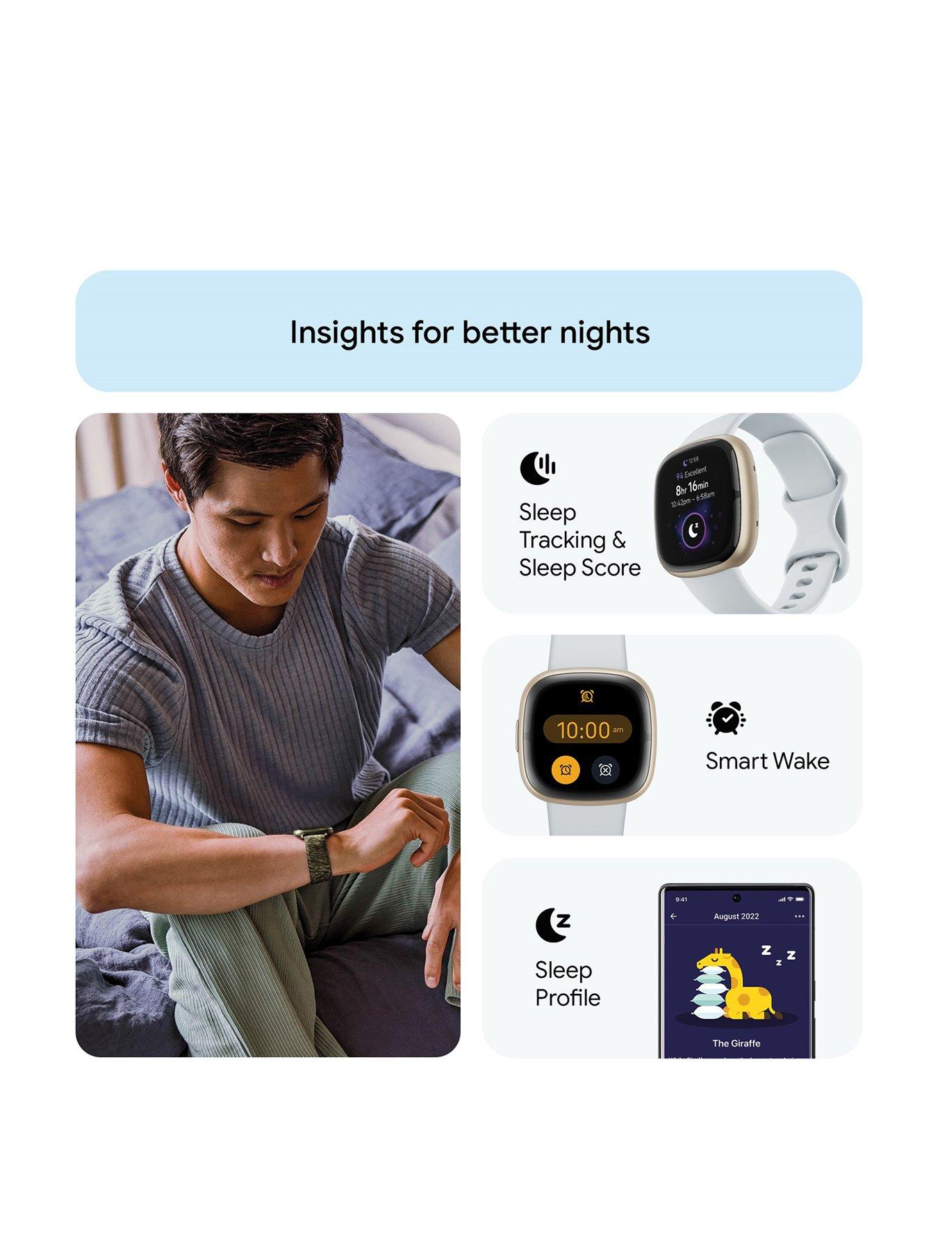 Fitbit Sense 2 Health and Fitness Smartwatch littlewoods